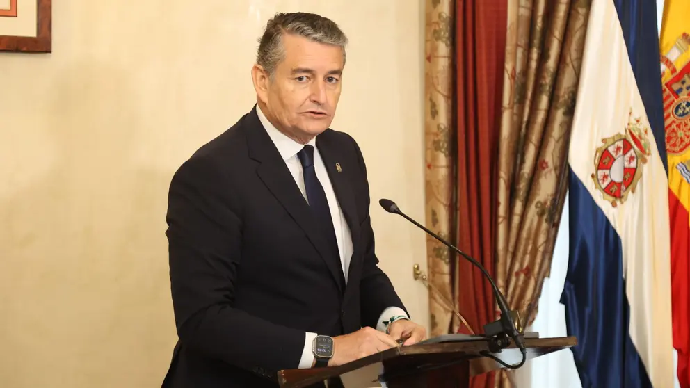 Antonio Sanz en el Ayuntamiento de Jerez | Cristo Garc&iacute;a