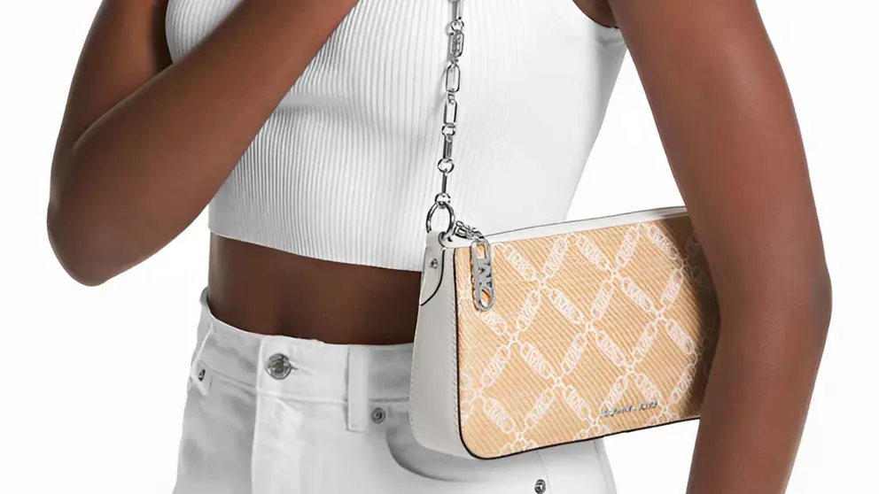 Bolso de hombro pochette con asa de cadena Michael Kors en El Corte Ingl&eacute;s