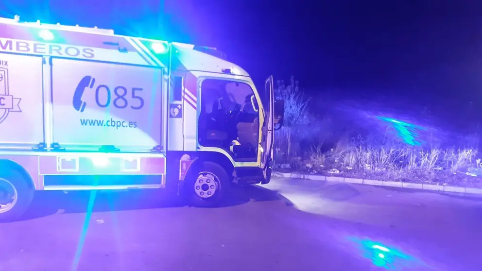 Actuaci&oacute;n de los Bomberos en La Barca de la Florida