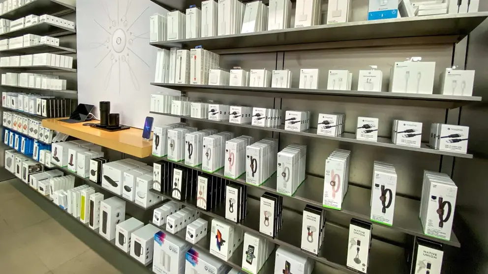 Secci&oacute;n de accesorios de Apple