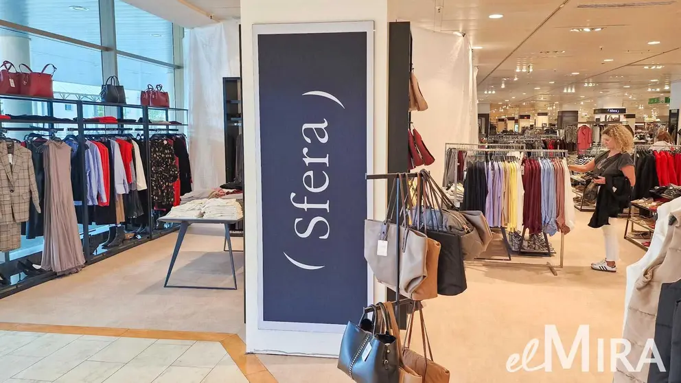 Tienda Sfera en El Corte Ingl&eacute;s de C&aacute;diz