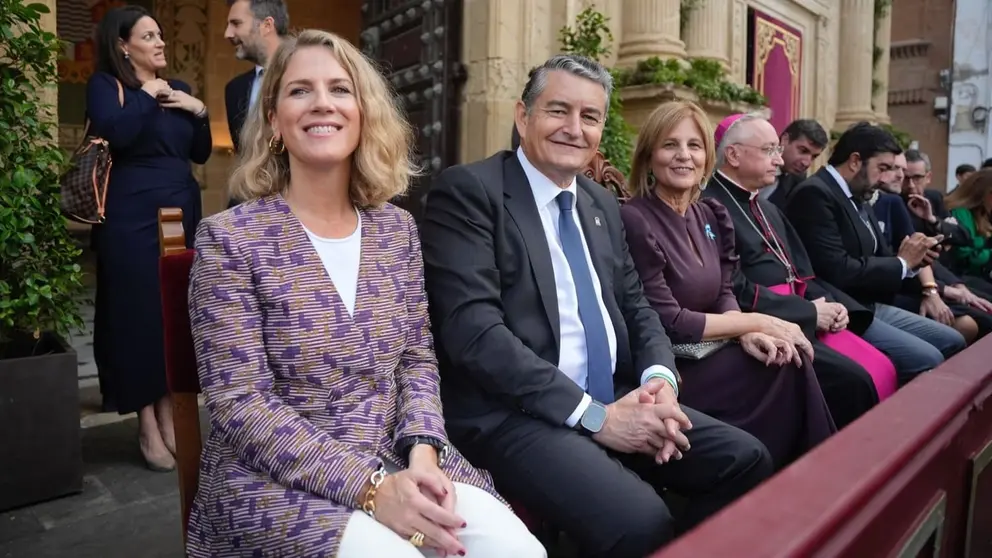 Antonio Sanz, en una imagen reciente en la Procesi&oacute;n Magna de Jerez