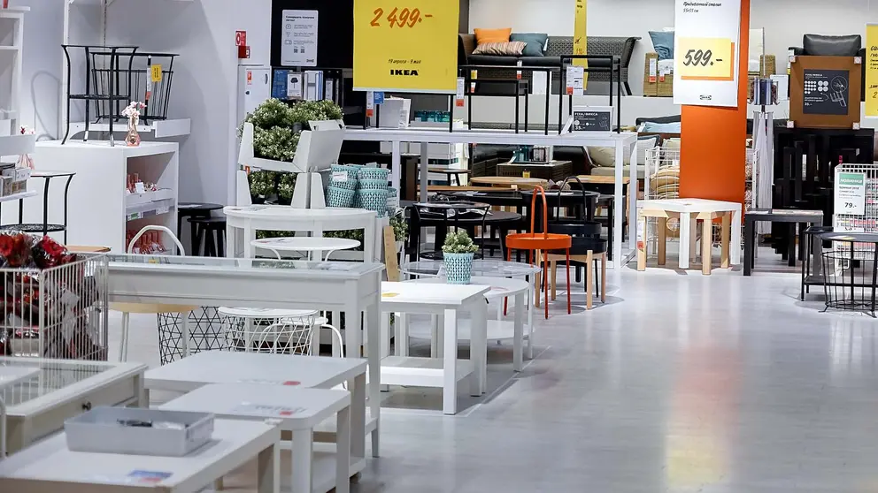 Interior de tienda IKEA