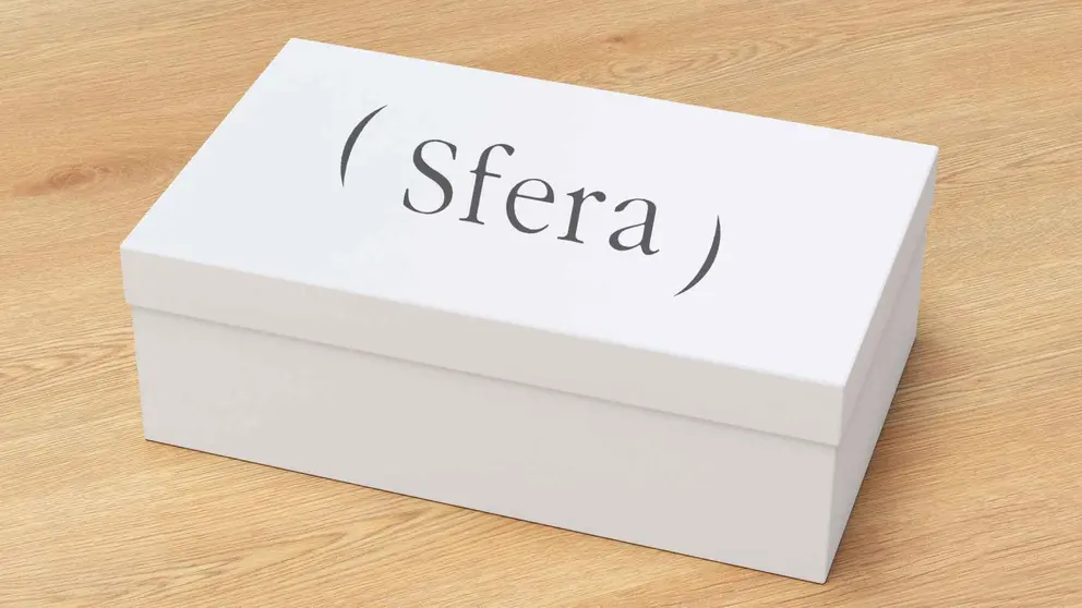 Caja de zapatos de Sfera