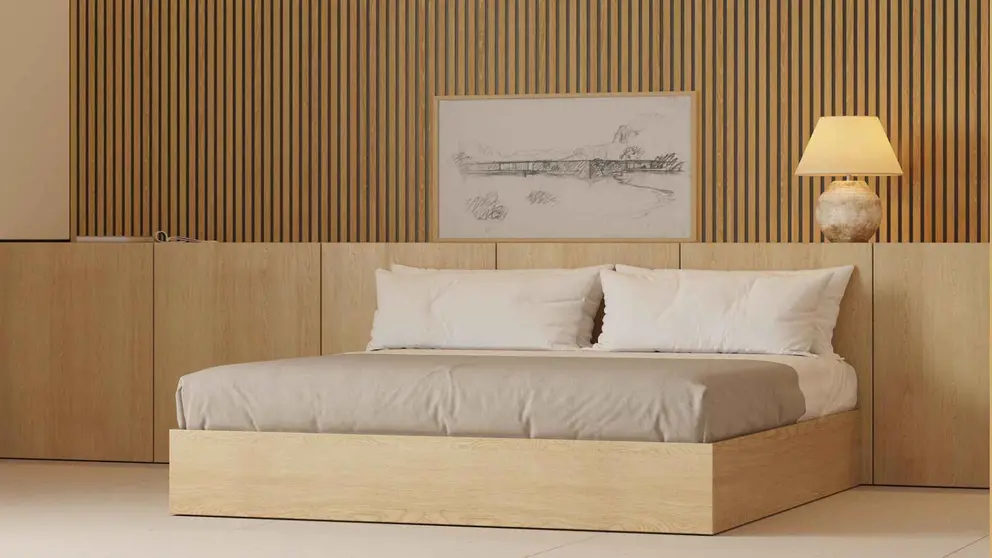 Revestimiento de pared de paliller&iacute;a Novo bicolor de Leroy Merlin