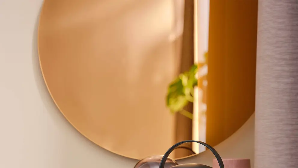 L&aacute;mpara LED espejo de pared