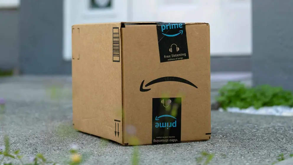 Caja de compra de Amazon