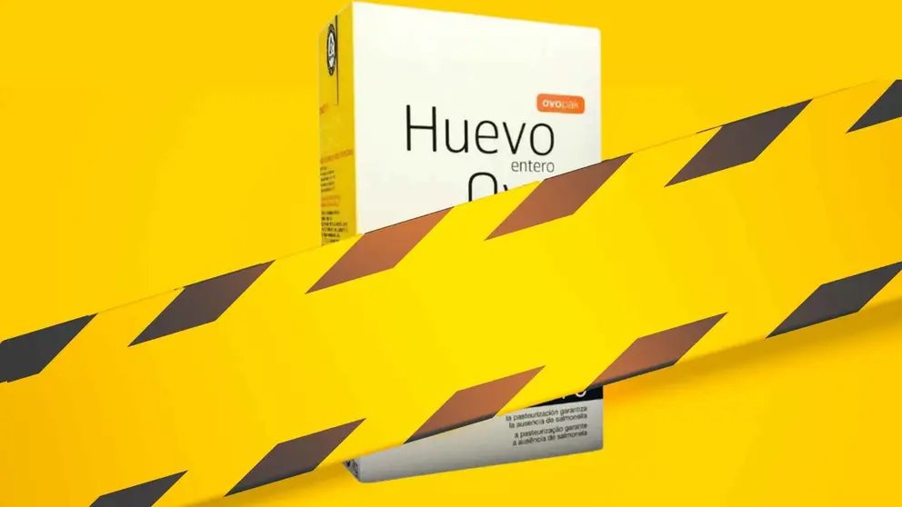 Huevo entero l&iacute;quido pasteurizada de la marca Ovopack