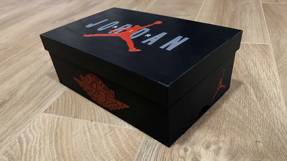 Caja de zapatillas Air Jordan de Nike