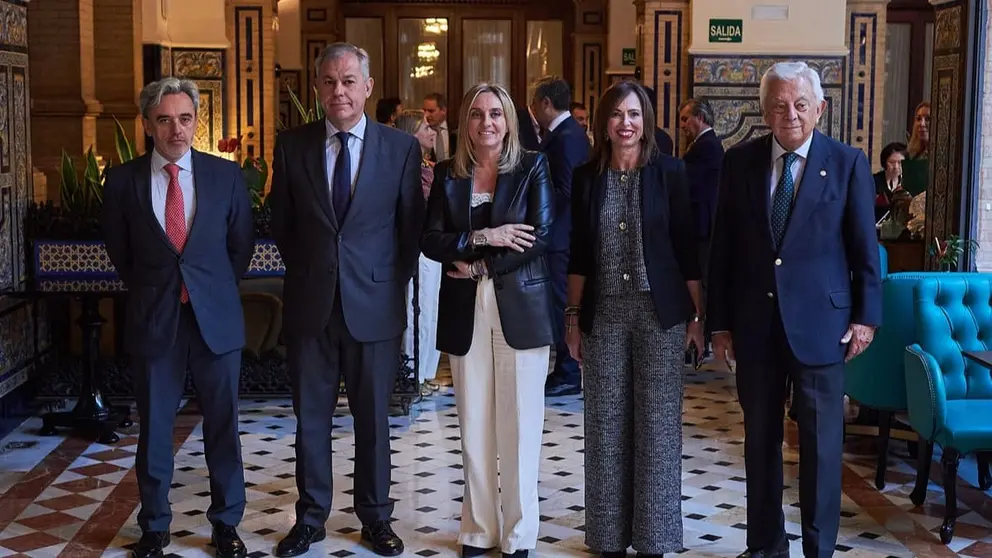 Marifr&aacute;n Carazo ha participado en un acto en la C&aacute;mara de Comercio de Sevilla