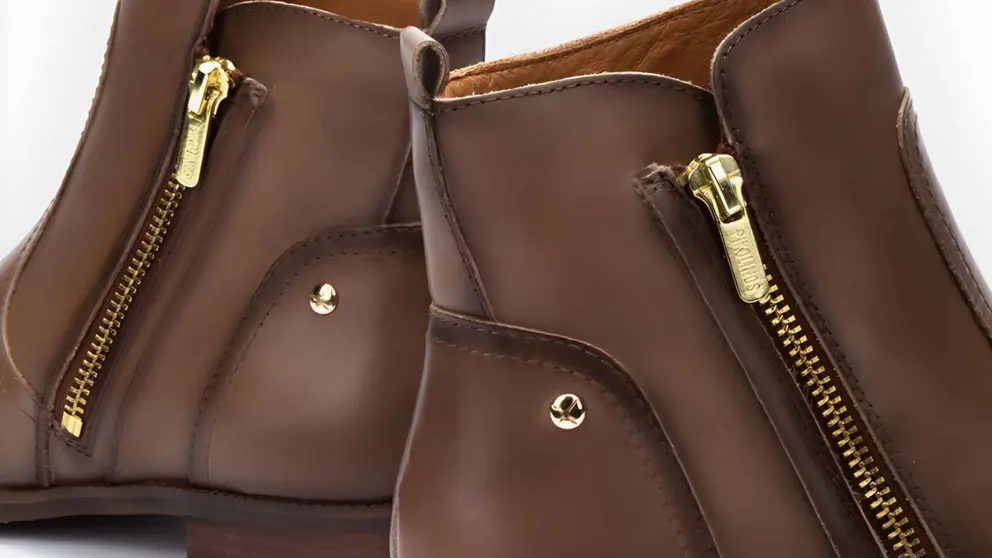 Botines de piel con cremallera lateral Pikolinos en El Corte Ingl&eacute;s