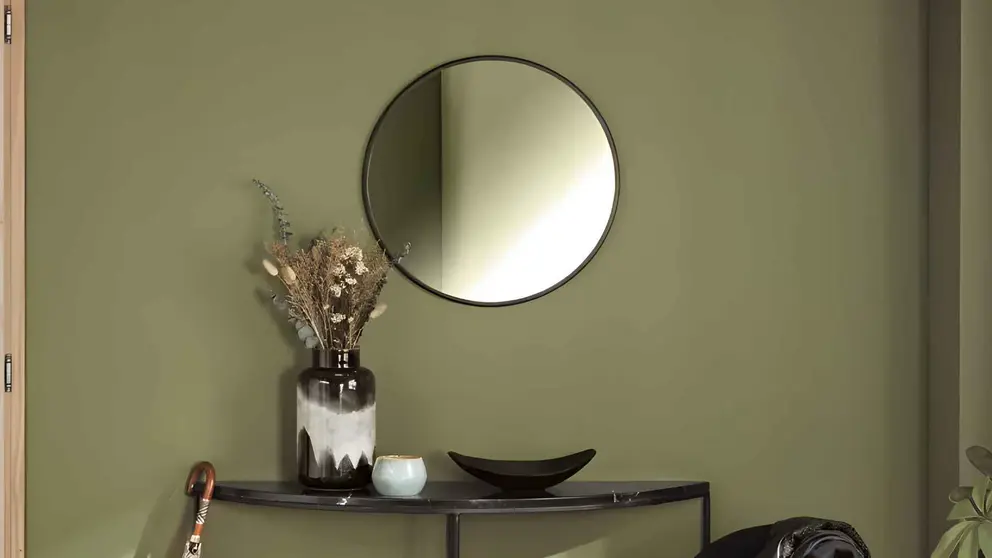 Espejo redondo de metal FLICK de Maisons du Monde