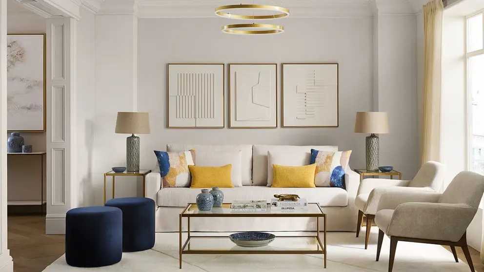 L&aacute;mpara de techo LED doble aro Axel de El Corte Ingl&eacute;s