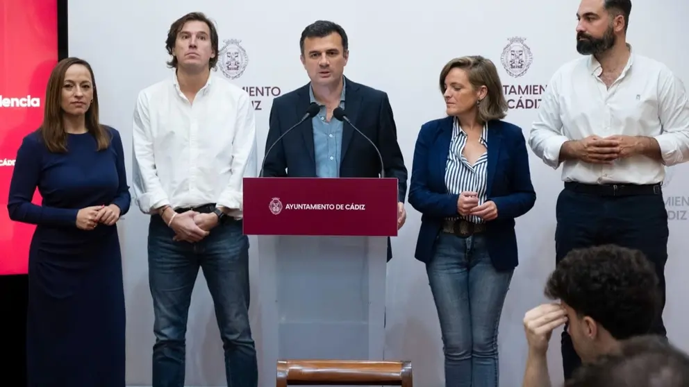 Bruno Garc&iacute;a ha dado a conocer la ayuda que aportar&aacute; C&aacute;diz a los afectados en Valencia