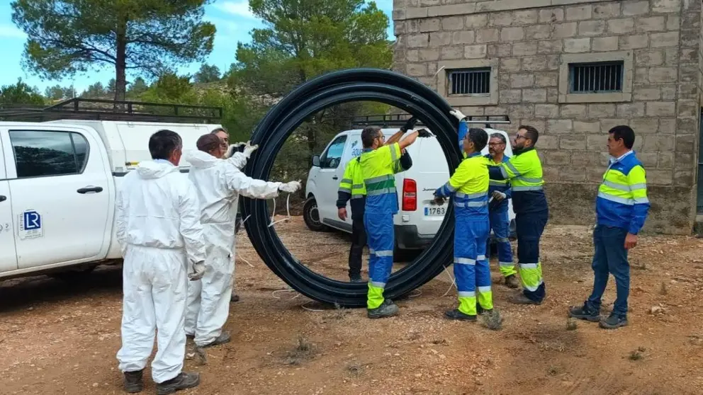 Miembros de Aqualia en Valencia