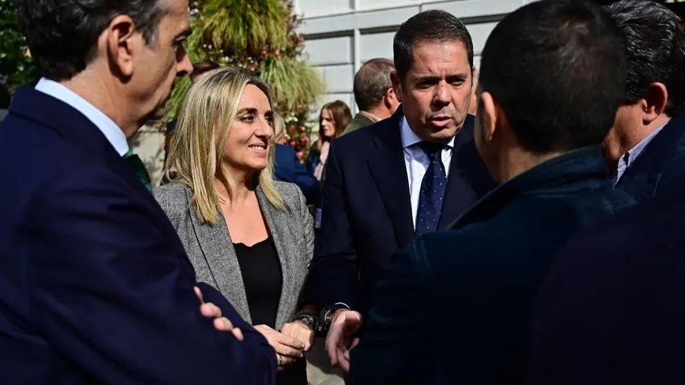 Marifr&aacute;n Carazo, durante un homenaje a las v&iacute;ctimas de la DANA