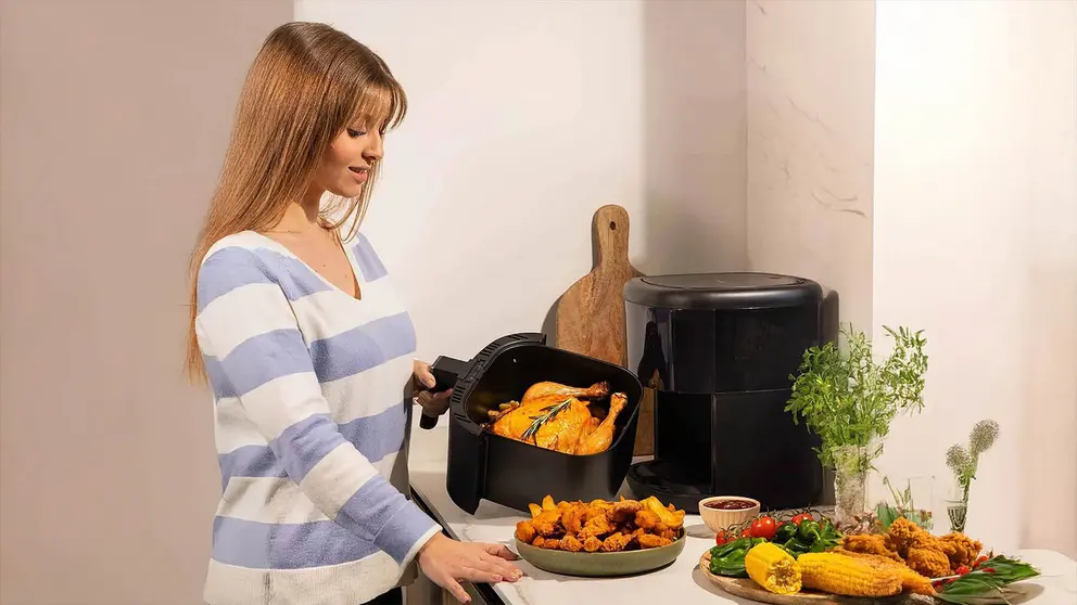 Freidora de aire CECOTEC Cecofry Bombastik 6000