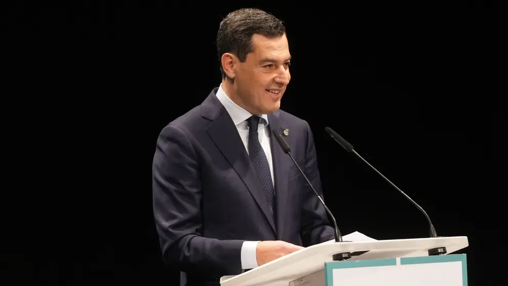 Juanma Moreno, presidente de la Junta de Andaluc&iacute;a