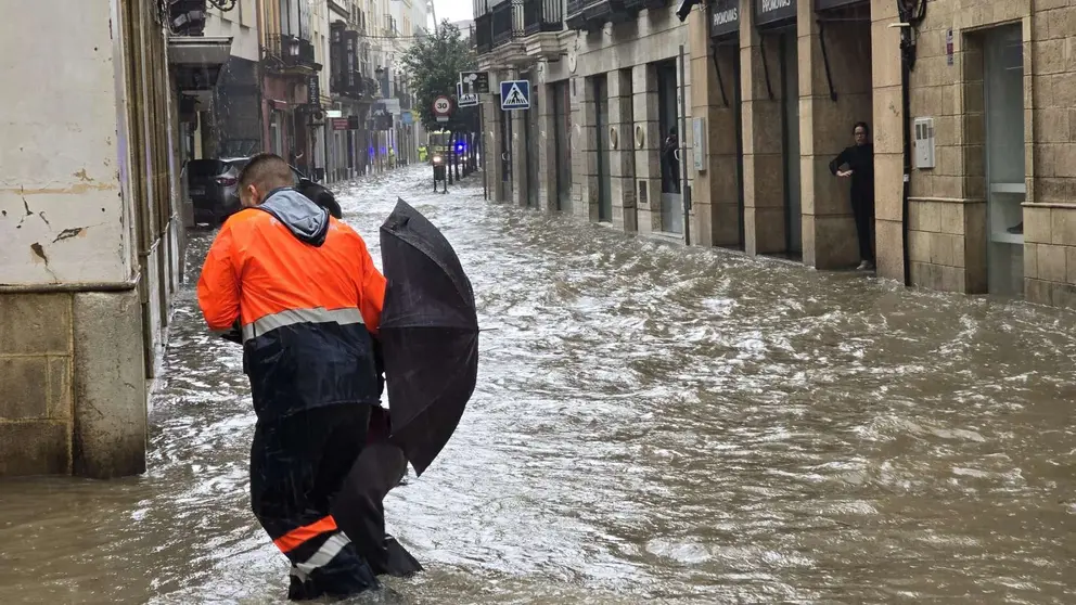 Inundaciones en Jerez durante la DANA