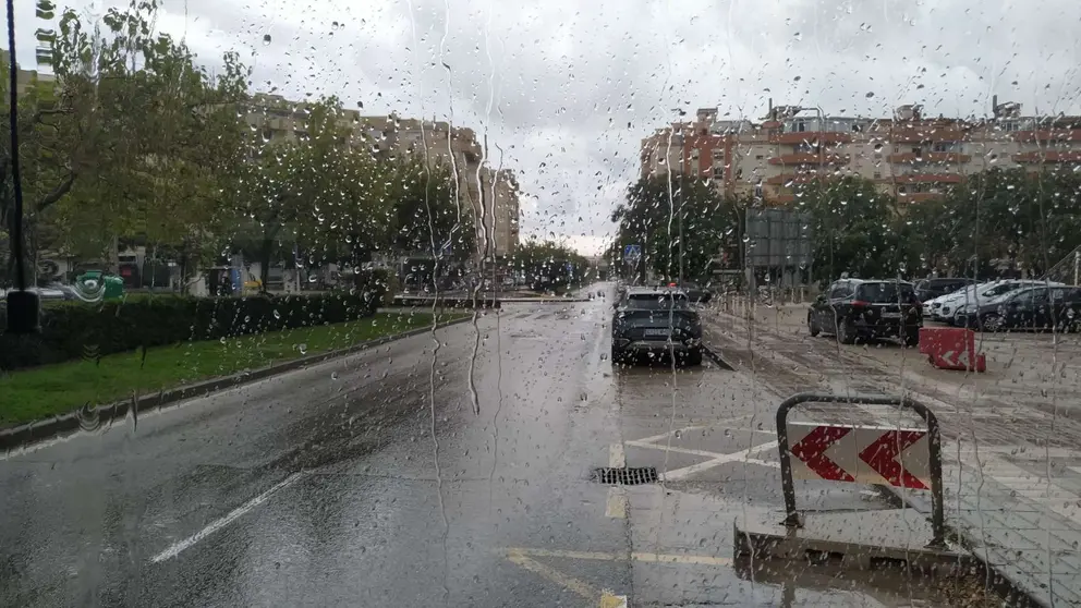 Aviso rojo en M&aacute;laga por lluvias