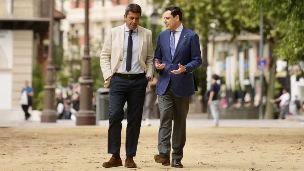 Carlos Maz&oacute;n y Juanma Moreno