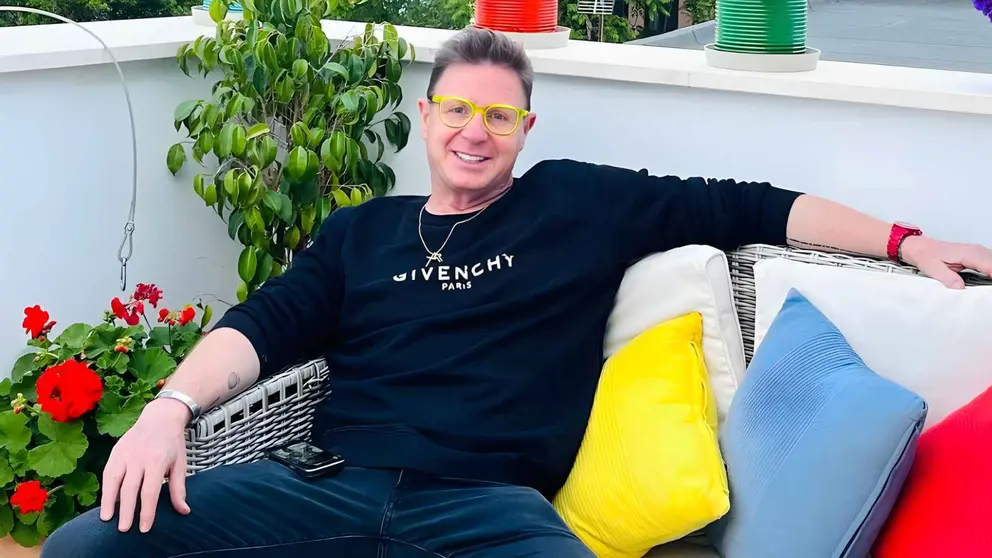 Jorge Cadaval de Los Morancos en la terraza de su casa en Triana | @Jorgecadaval