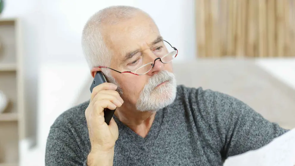 Un pensionista de la Seguridad Social