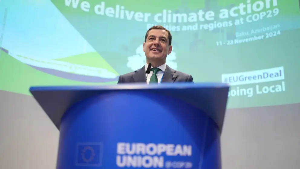 Juanma Moreno ha puesto en relieve las pol&iacute;ticas de la Junta de Andaluc&iacute;a en la defensa del medio ambiente