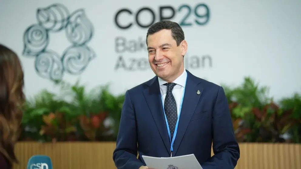 Juanma Moreno ha reclamado m&aacute;s implicaci&oacute;n a Europa para prevenir y atender los temporales