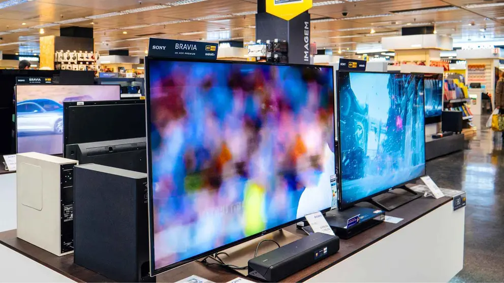 Secci&oacute;n de televisores y productos de electr&oacute;nica en El Corte Ingl&eacute;s