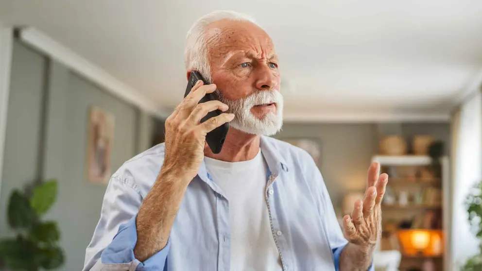 Un pensionista de la Seguridad Social