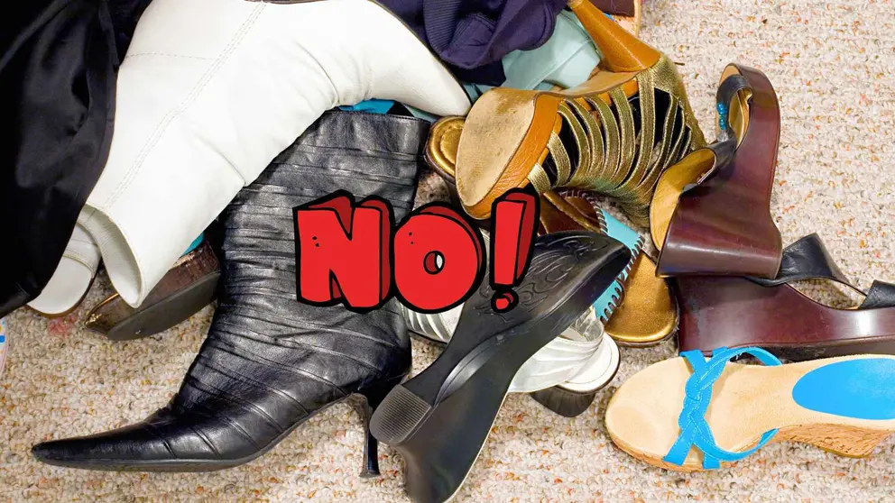 La soluci&oacute;n para despejar de zapatos la entrada de casa