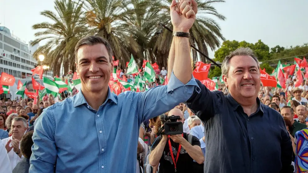 Juan Espadas y Pedro S&aacute;nchez, en una imagen de archivo