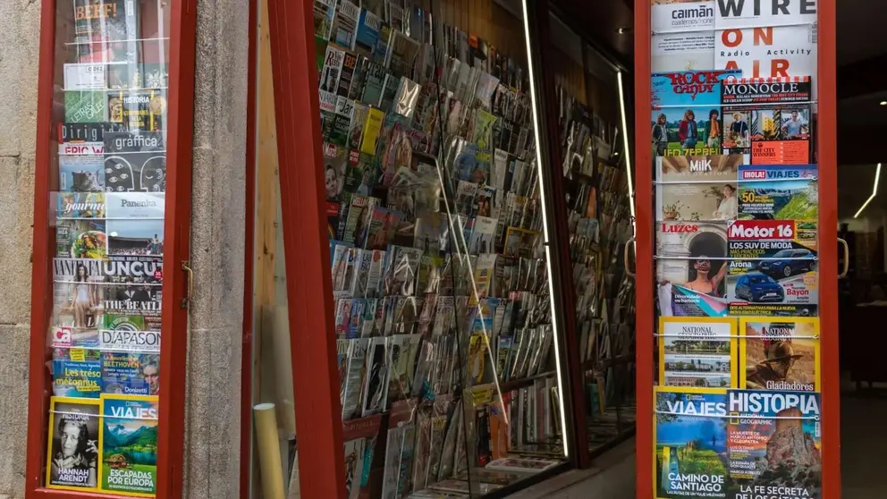 Imagen de un quiosco de Malaga