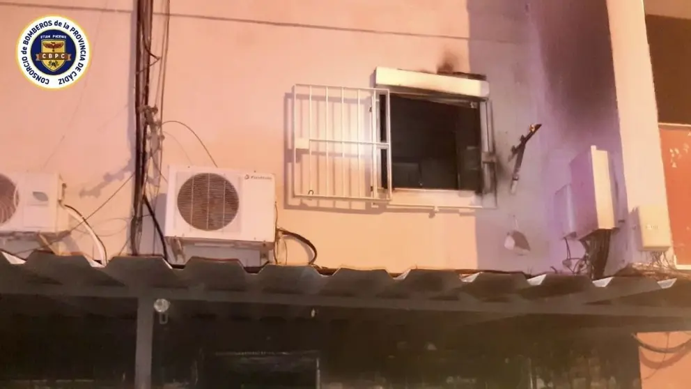 Incendio en una vivienda de San Juan de Dios