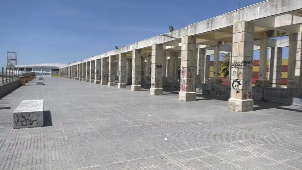 La zona de la Punta de San Felipe en C&aacute;diz