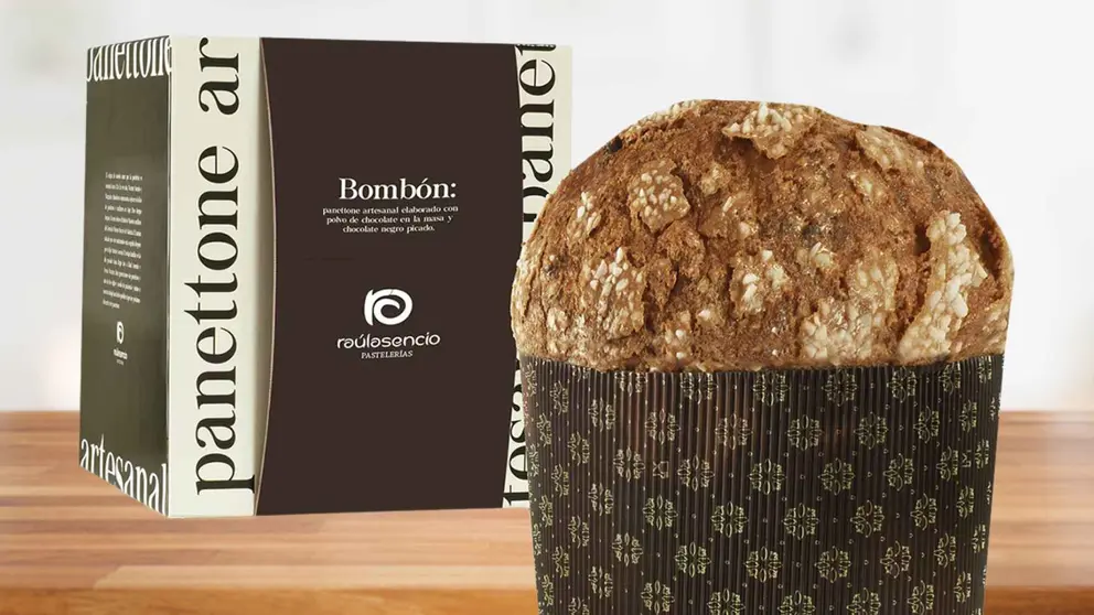 Panettone bomb&oacute;n de chocolate negro al 70% Ra&uacute;l Asencio en El Corte Ingl&eacute;s