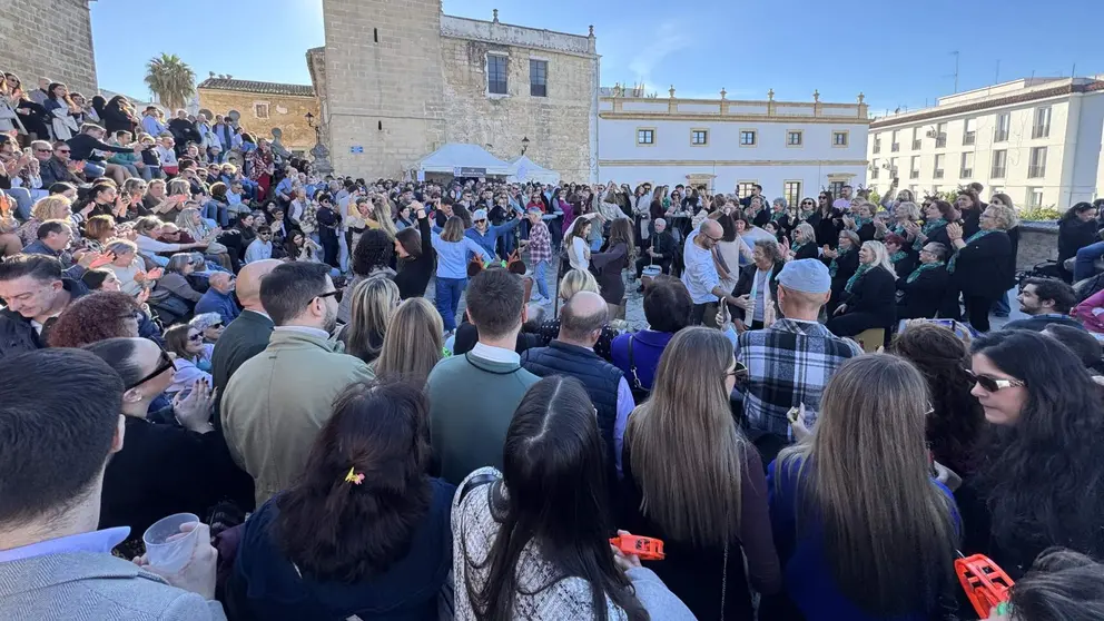 Zambomba en el Reducto Catedral de la Hermandad de la Viga