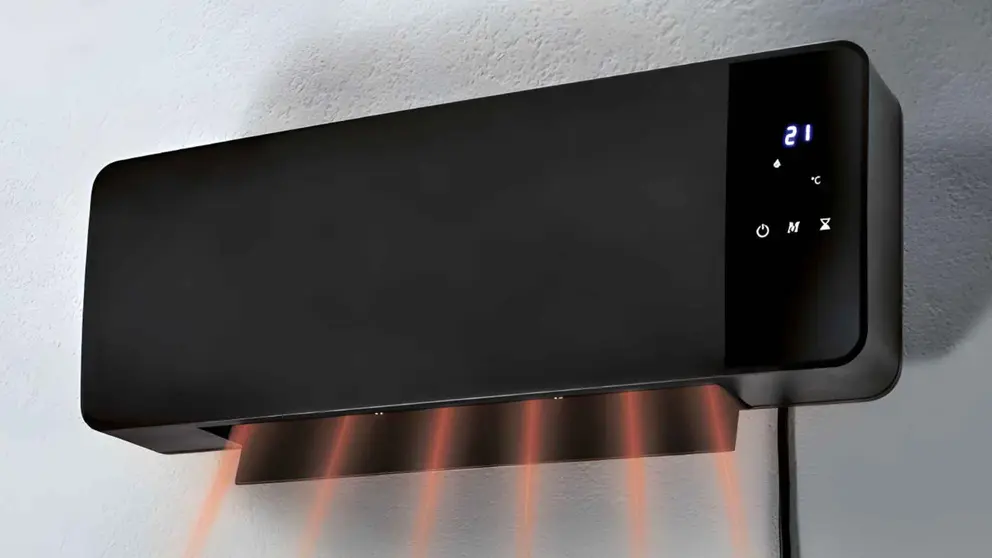 Calefactor cer&aacute;mico de pared de 2000 W Silver Crest de Lidl