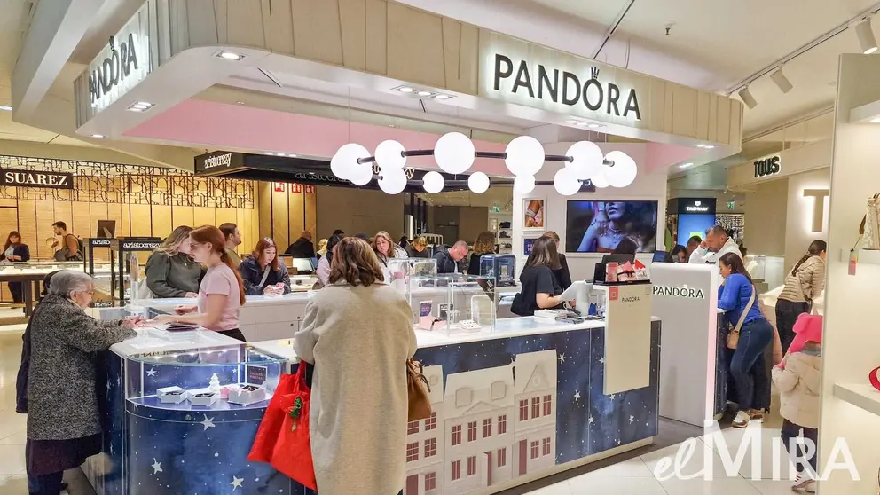 Joyer&iacute;a Pandora en El Corte Ingl&eacute;s de Madrid
