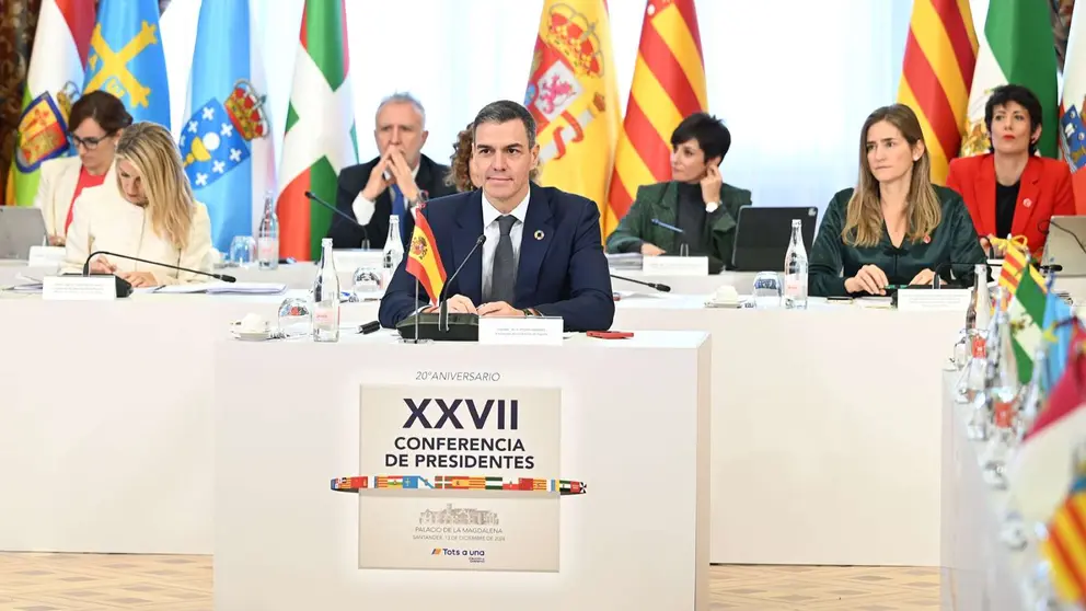 Pedro S&aacute;nchez preside la XXVII Conferencia de Presidentes