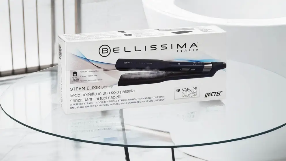 Plancha de Pelo Bellissima Steam Elixir Deluxe