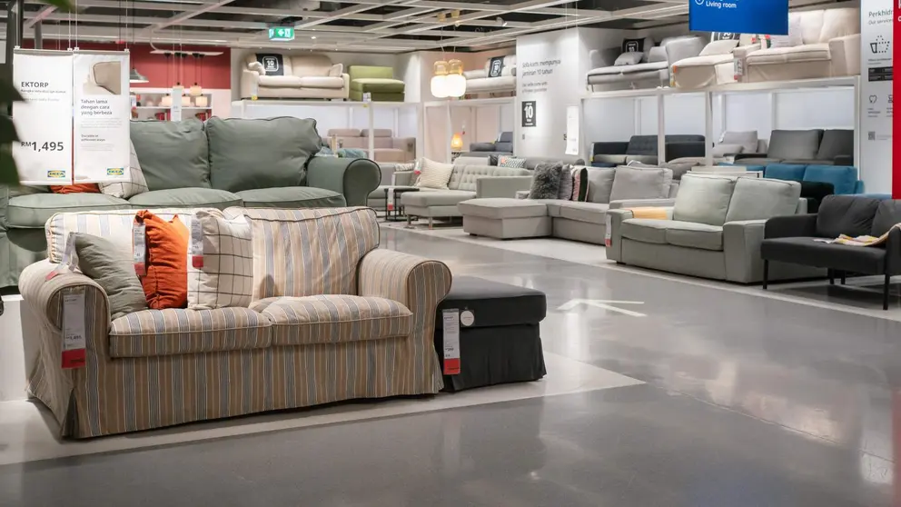 Secci&oacute;n de sof&aacute;s de IKEA