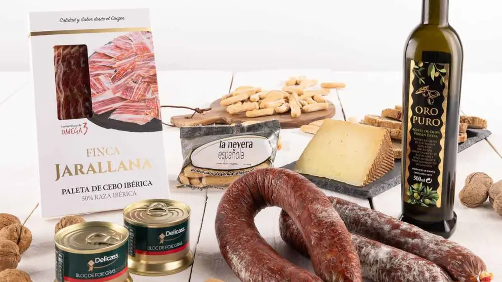 Cesta gourmet de La Nevera Espa&ntilde;ola en Amazon