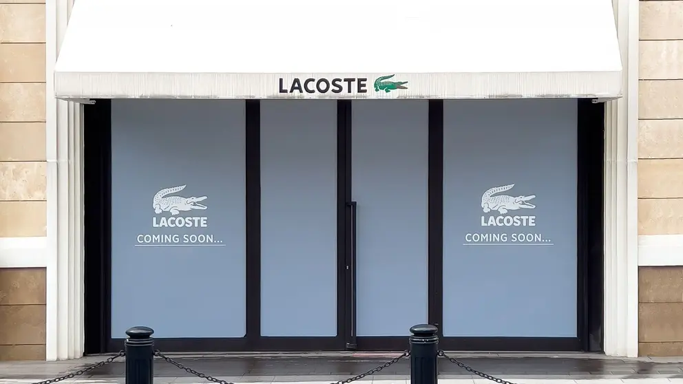 Tienda Lacoste, apertura