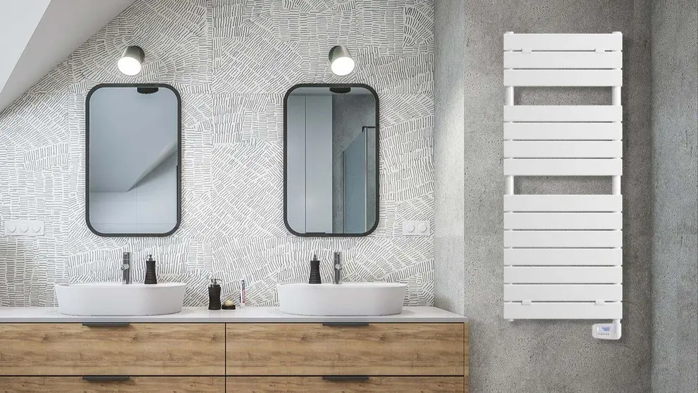 Radiador Toallero El&eacute;ctrico de Carrefour