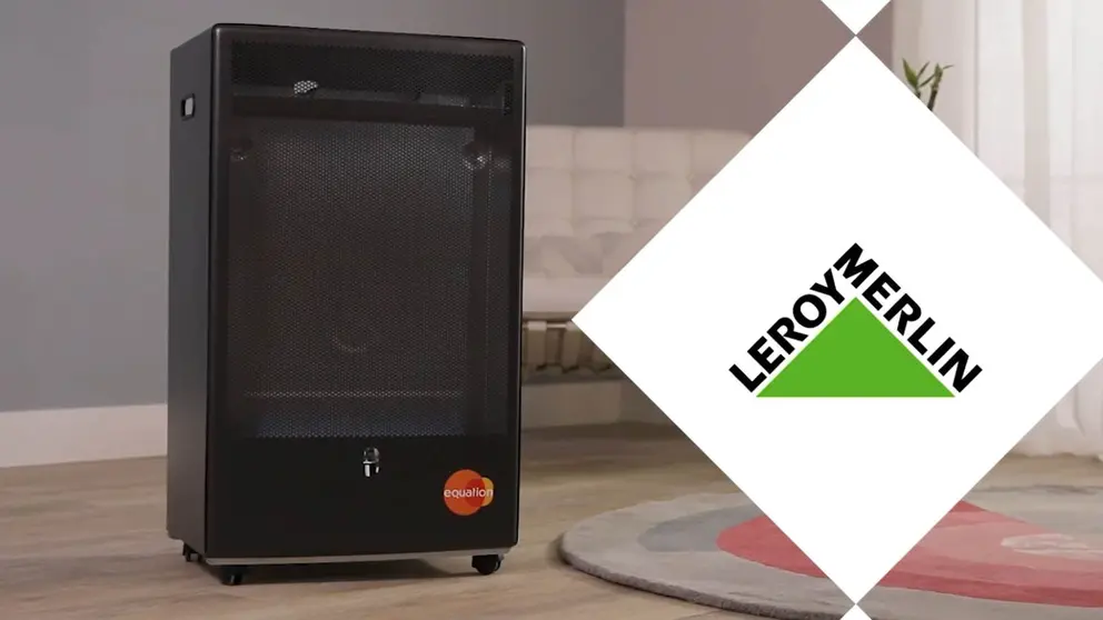 Estufa de gas llama azul EQUATION de Leroy Merlin