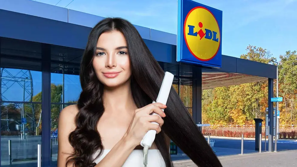Plancha de pelo con revestimiento de cer&aacute;mica-queratina de LIDL
