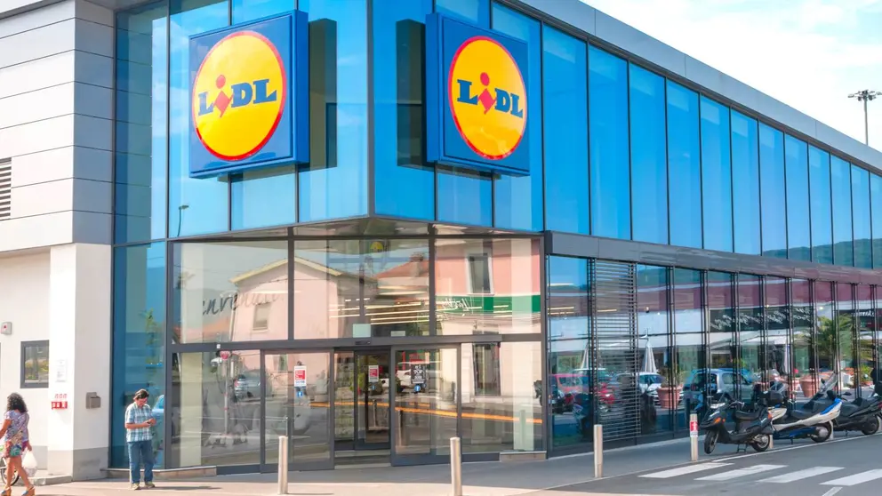 Supermercado de la cadena LIDL