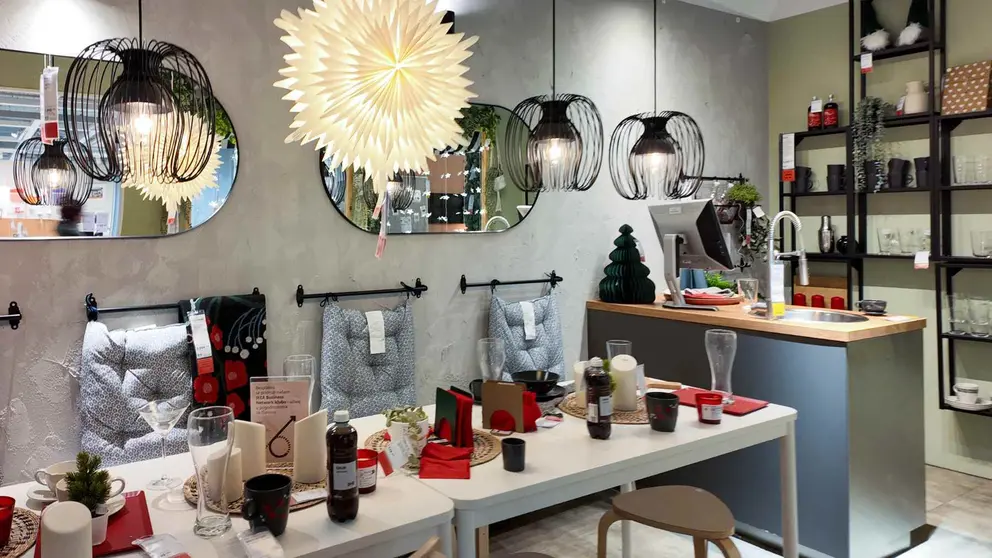 Interior de una tienda Ikea